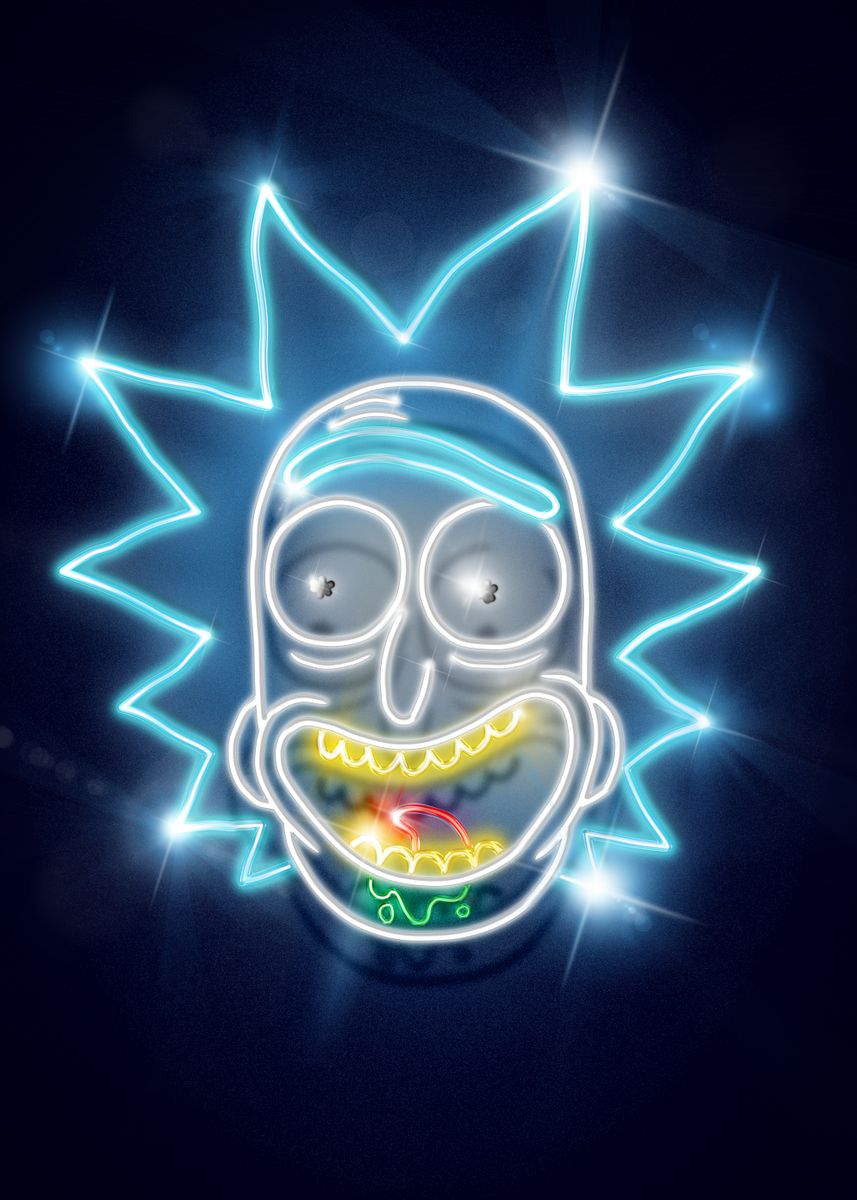 Rick And Morty Option 8 A2 Size Posters-Pixel Demon