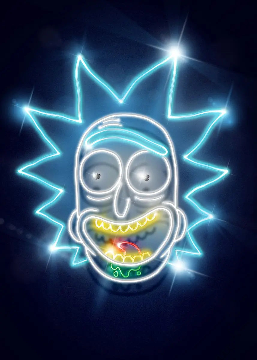 Rick And Morty Option 8 A2 Size Posters-Pixel Demon