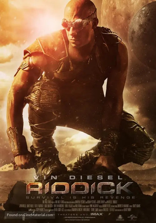 Riddick A2 Movie Poster-Pixel Demon