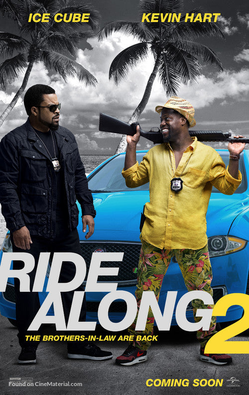 Ride Along 2 Cinema Movie Poster A2 Size