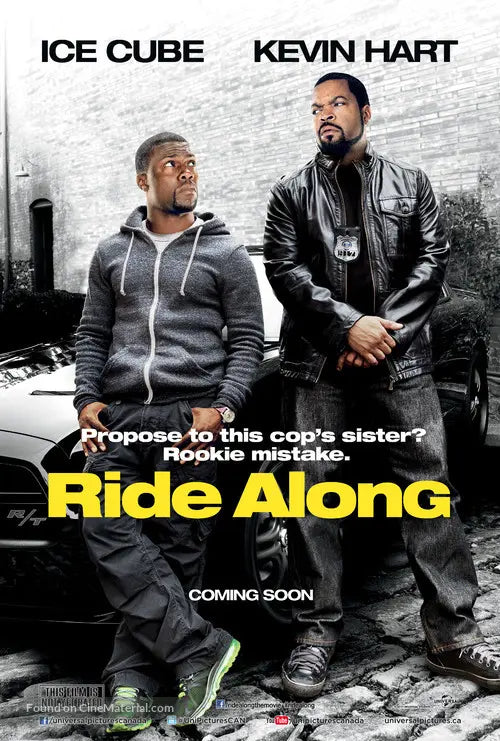 Pixel Demon Ride Along Movie Poster A2 Size