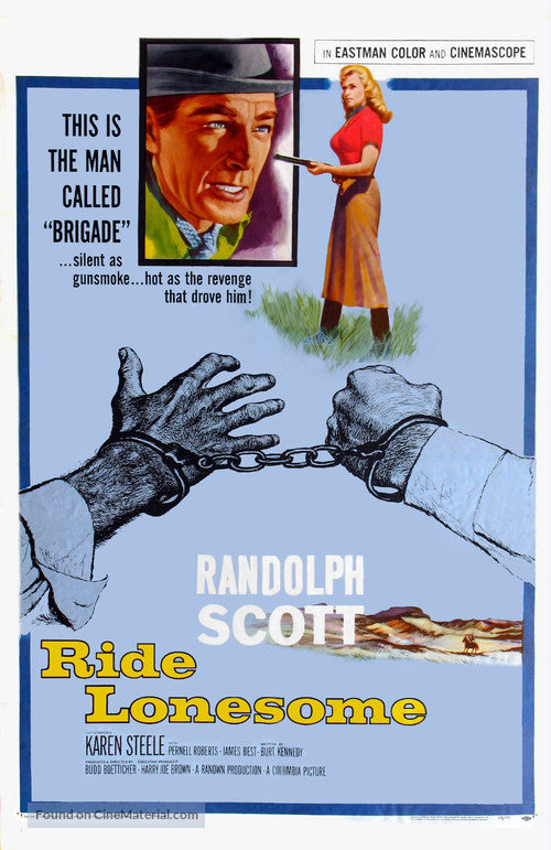Pixel Demon Ride Lonesome Movie Poster A2 Size