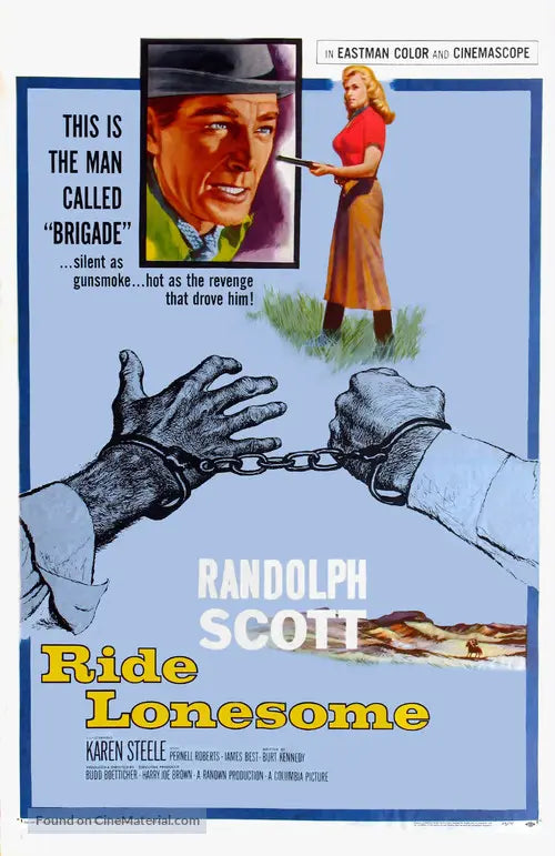 Pixel Demon Ride Lonesome Movie Poster A2 Size