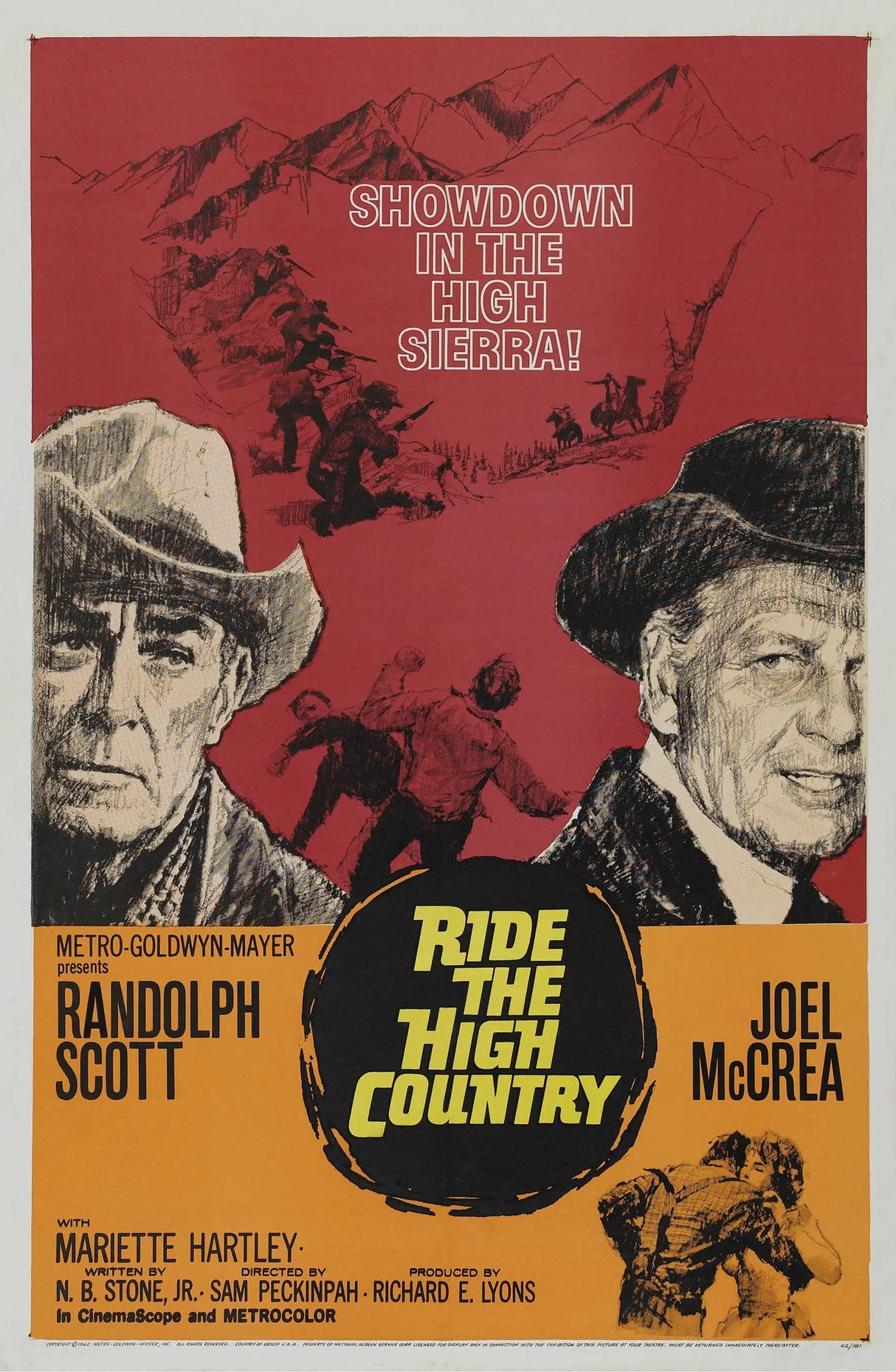 Ride The High Country A2 Size Movie Poster-Pixel Demon