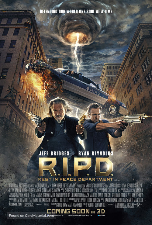R.I.P.D. A2 Movie Poster-Pixel Demon