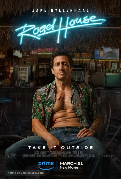 Road House (2024) Cinema Movie Poster A2 Size