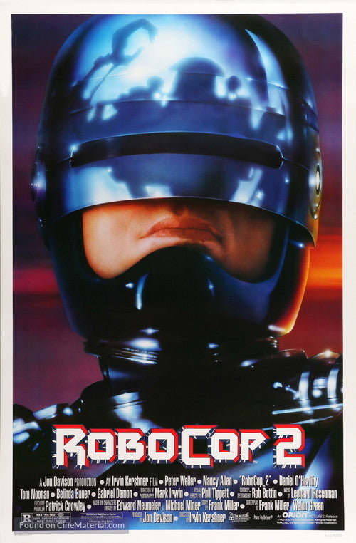 RoboCop 2 A2 Movie Poster-Pixel Demon