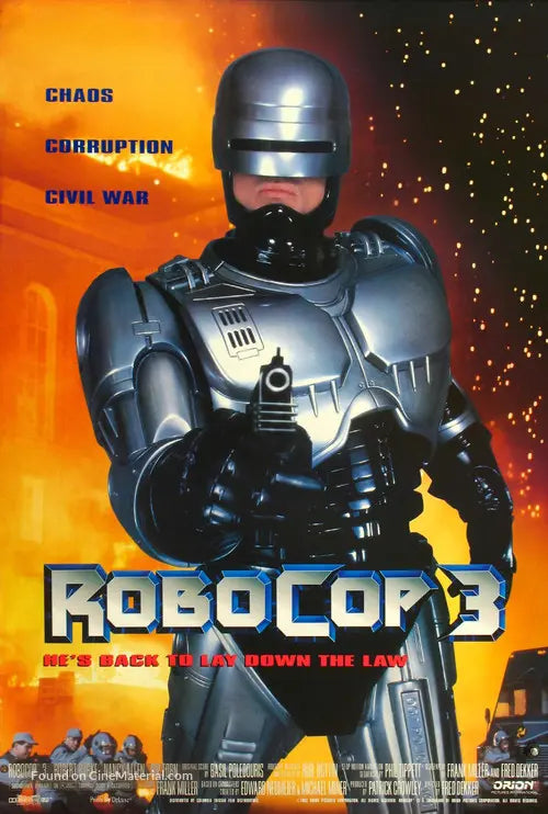 RoboCop 3 A2 Movie Poster-Pixel Demon
