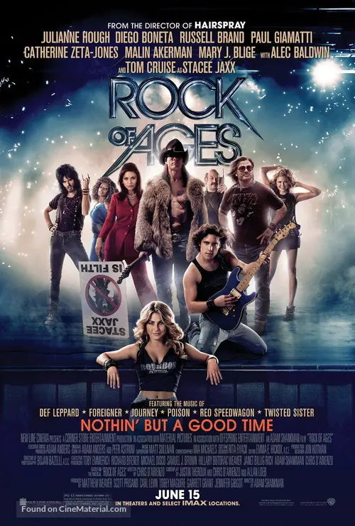 Rock of Ages Cinema Movie Poster A2 Size