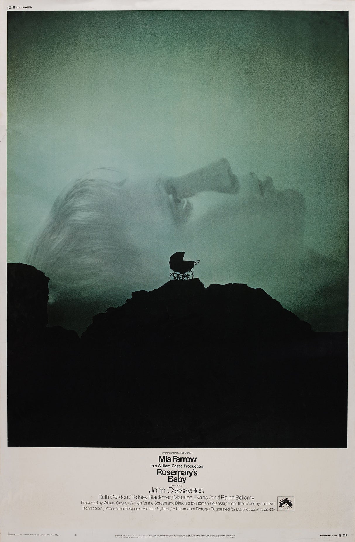 Rosemary's Baby A2 Size Movie Poster-Pixel Demon