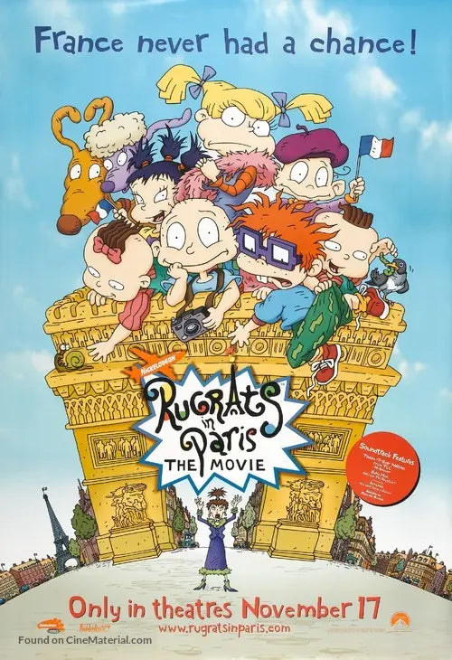 Rugrats in Paris: The Movie Cinema Movie Poster A2 Size