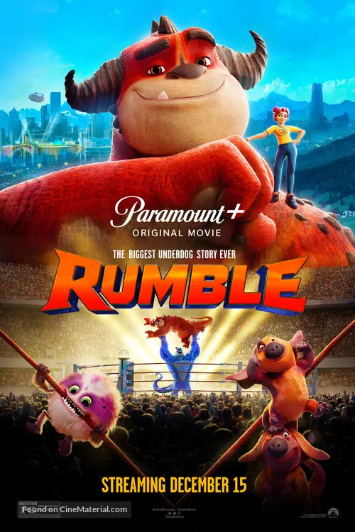 Rumble Cinema Movie Poster A2 Size