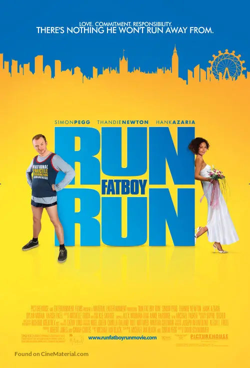 Pixel Demon Run, Fatboy, Run Movie Poster A2 Size