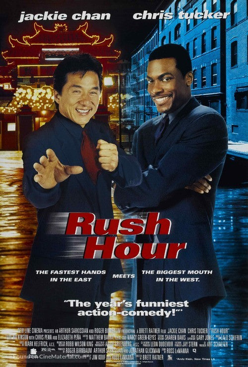 Rush Hour A2 Movie Poster-Pixel Demon