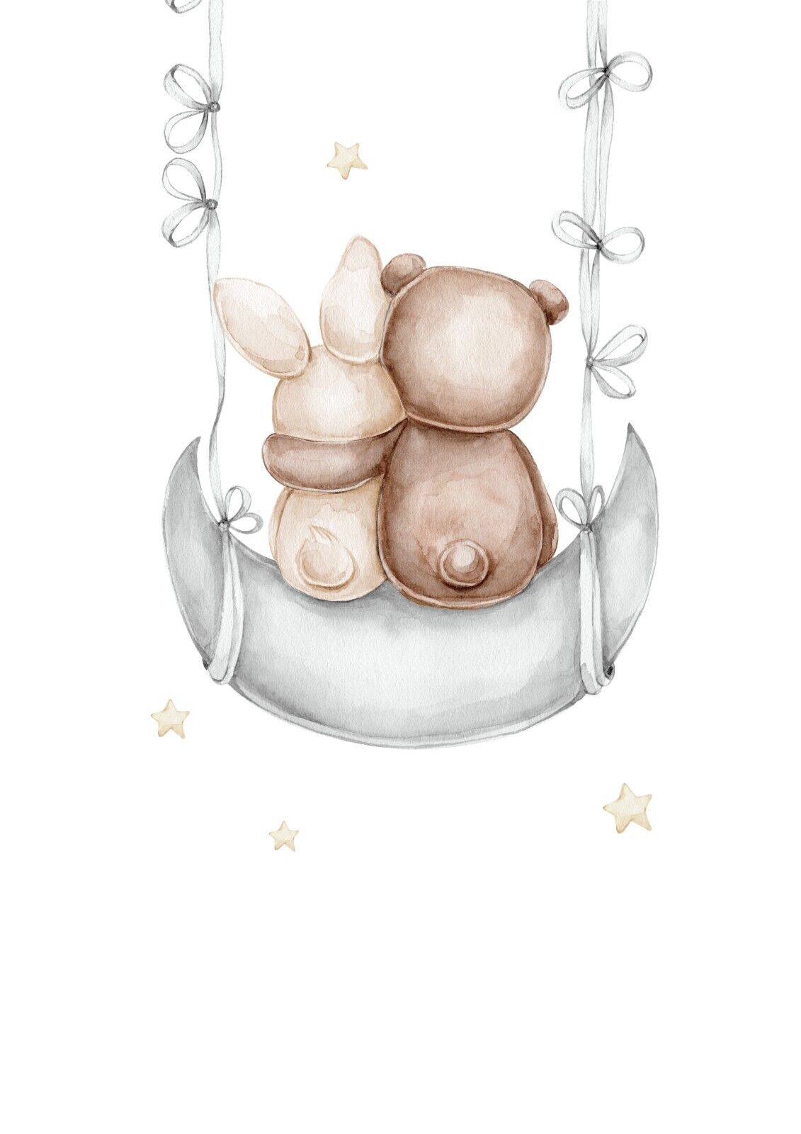 Teddy Bear Poster Prints Nursery Wall Art A2 Posters Full Set - Pixel Demon