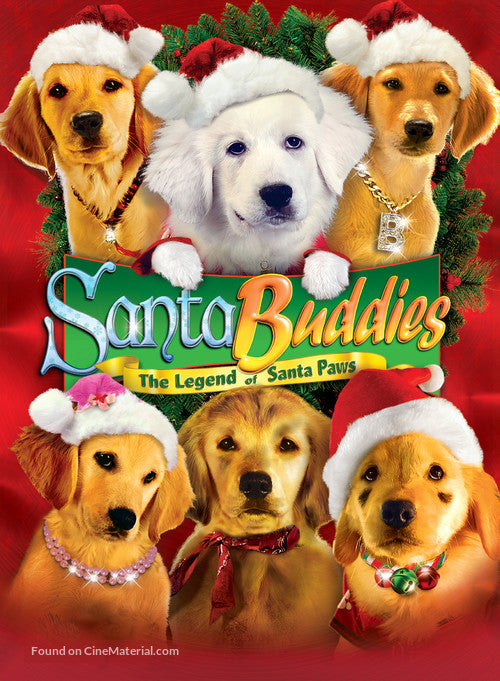 Pixel Demon Santa Buddies Movie Poster A2 Size