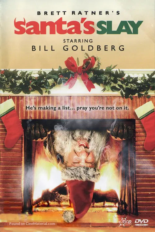 Pixel Demon Santa's Slay Movie Poster A2 Size
