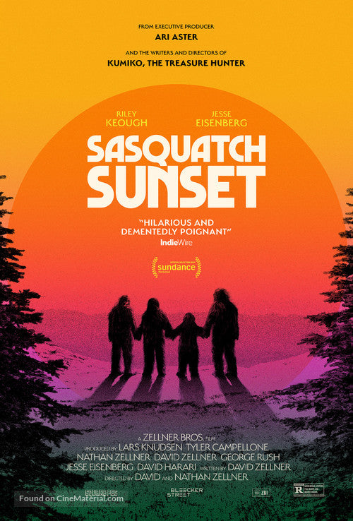 Sasquatch Sunset Cinema Movie Poster A2 Size