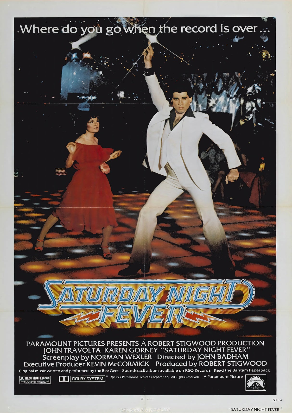 Saturday Night Fever A2 Size Movie Poster-Pixel Demon