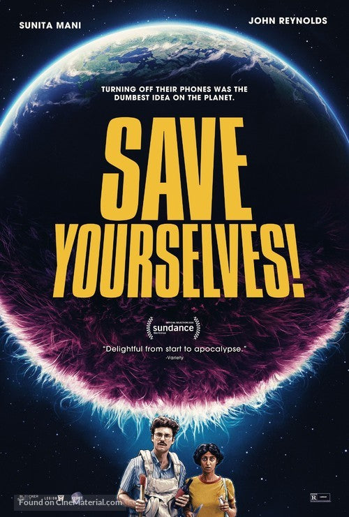 Pixel Demon Save Yourselves! Movie Poster A2 Size