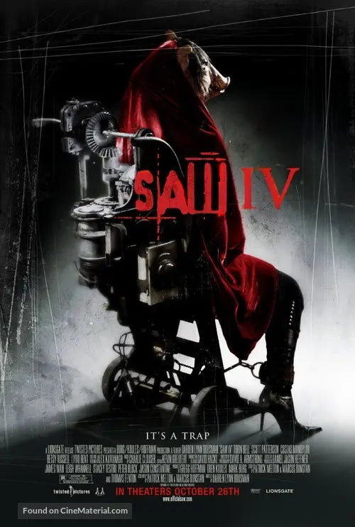 Saw IV A2 Movie Poster-Pixel Demon