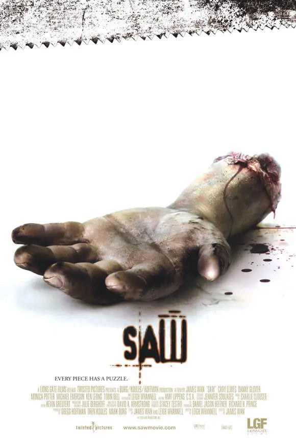 Saw A2 Size Movie Poster-Pixel Demon