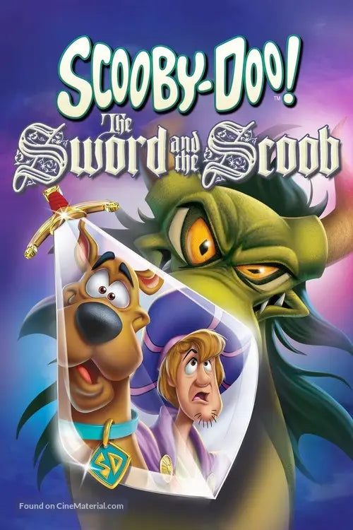 Pixel Demon Scooby-Doo! The Sword and the Scoob Movie Poster A2 Size