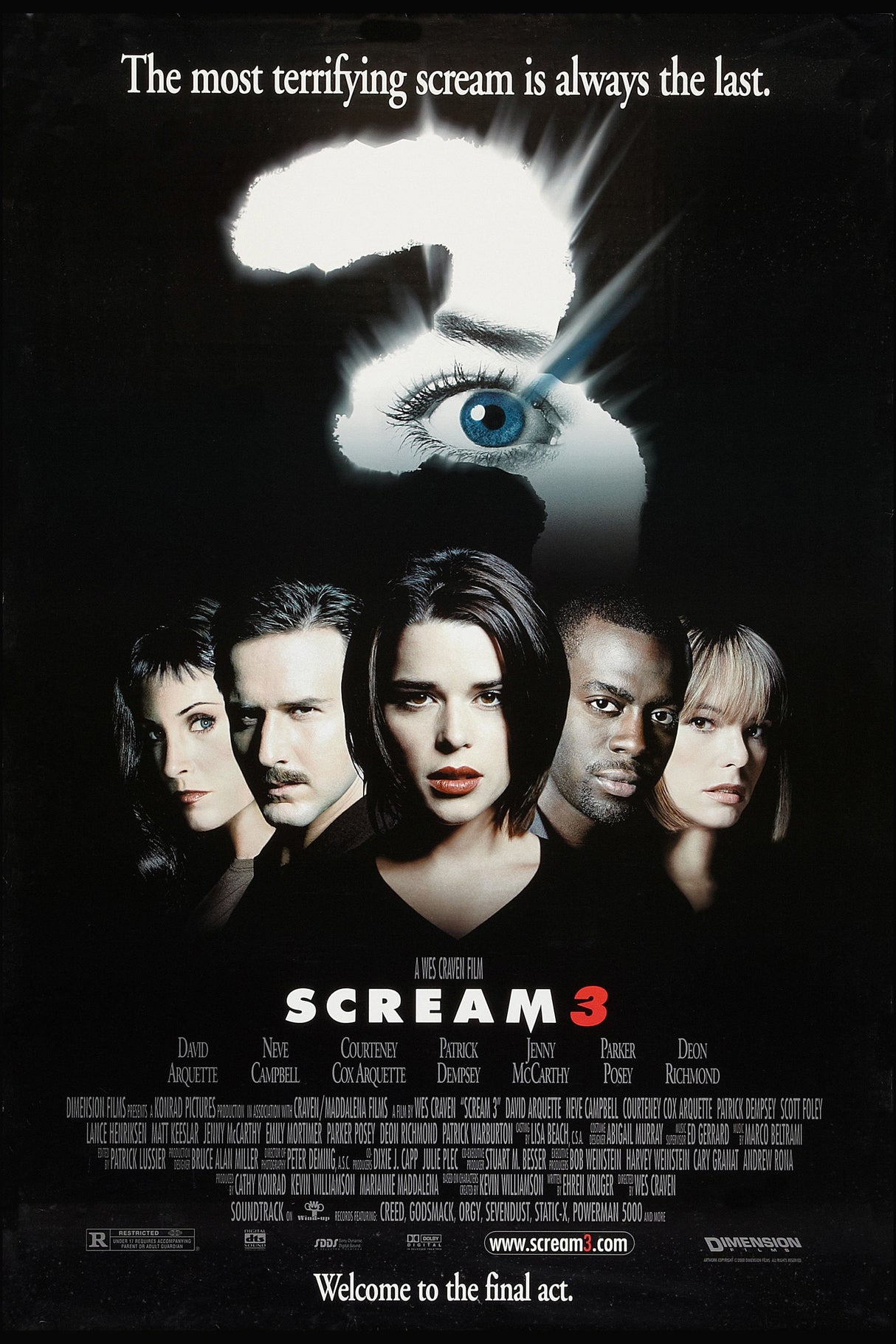 scream 3 A2 Size Movie Poster-Pixel Demon
