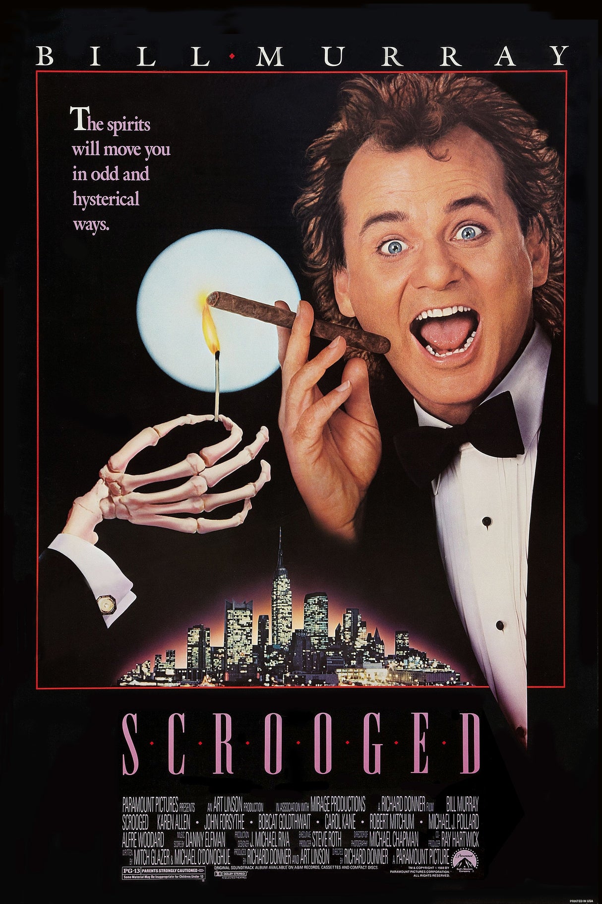Scrooged A2 Size Movie Poster-Pixel Demon
