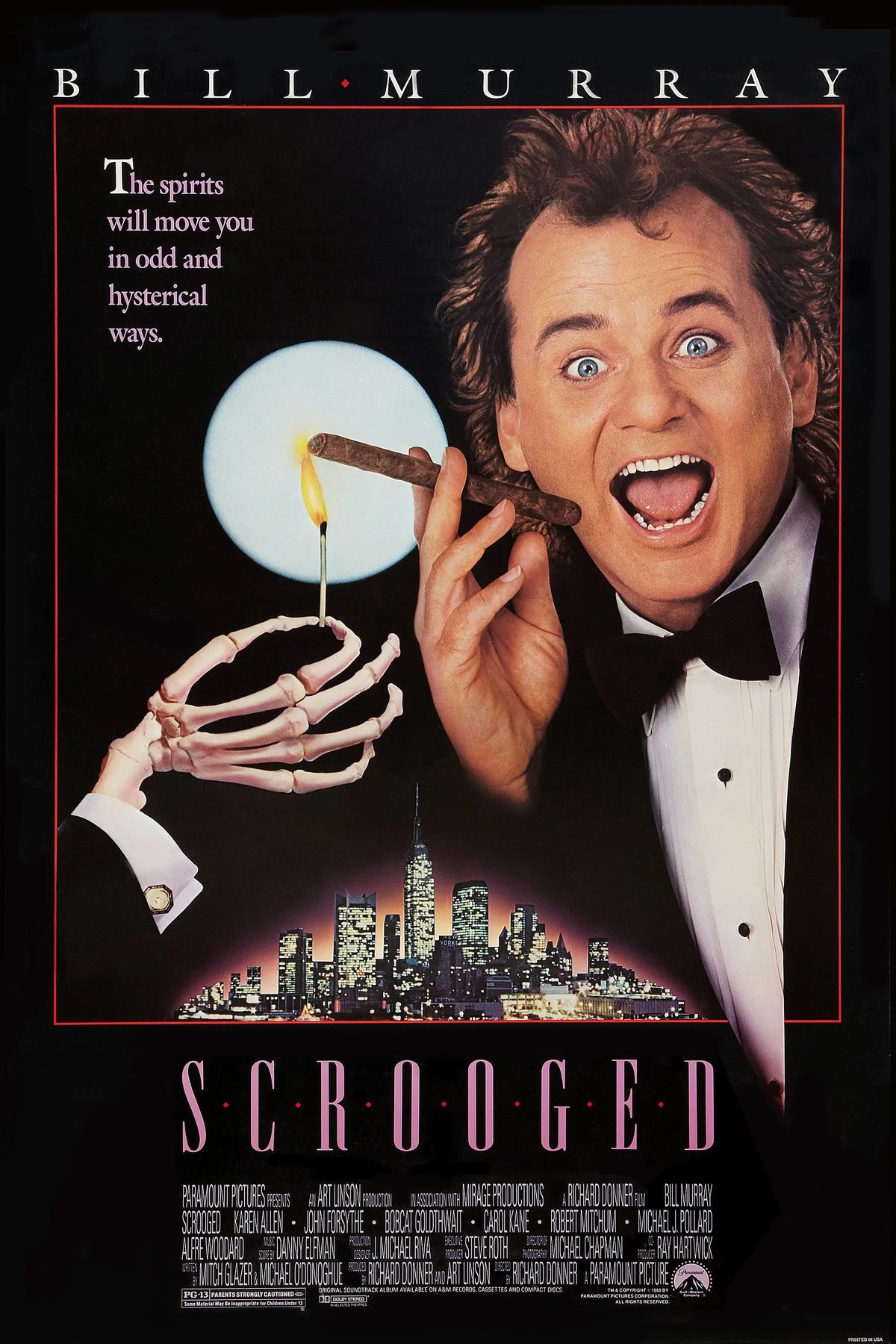 Scrooged A2 Size Movie Poster-Pixel Demon