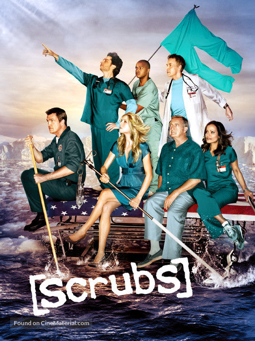 Scrubs TV Series Poster A2 Size Version 1