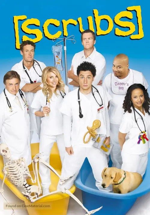 Scrubs TV Series Poster A2 Size Version 3