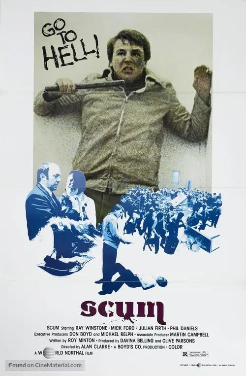 Pixel Demon Scum Movie Poster A2 Size