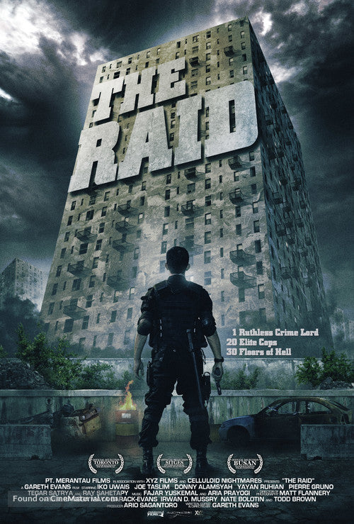 The Raid A2 Movie Poster-Pixel Demon