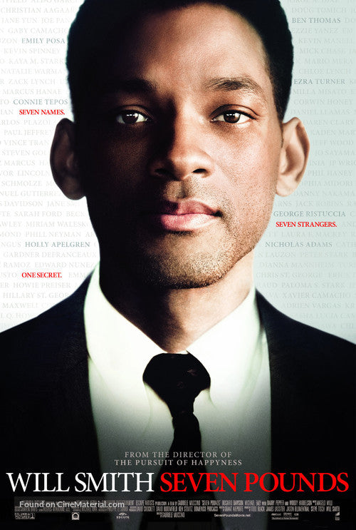Seven Pounds A2 Movie Poster-Pixel Demon