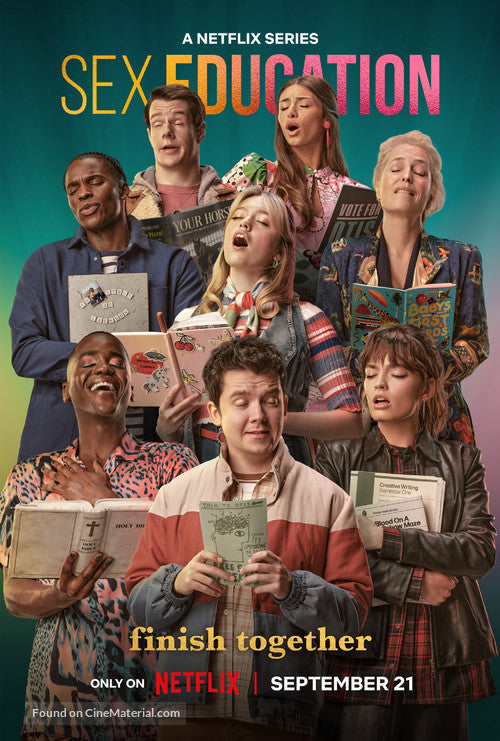 Sex Education TV Series Poster A2 Size Version 2