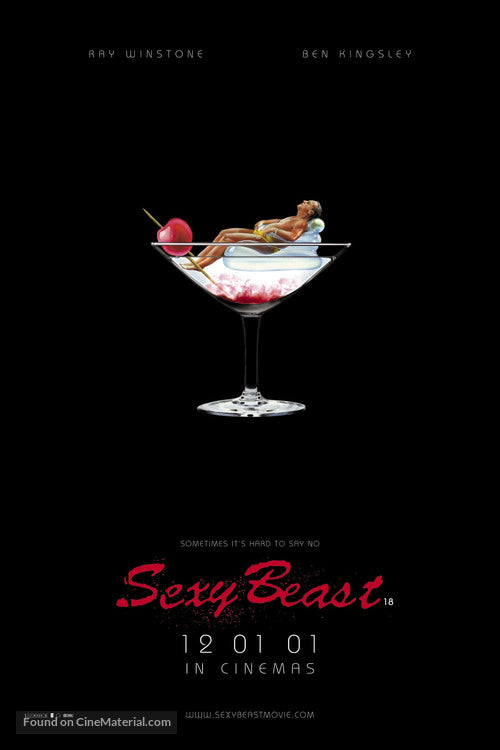 Pixel Demon Sexy Beast Movie Poster A2 Size