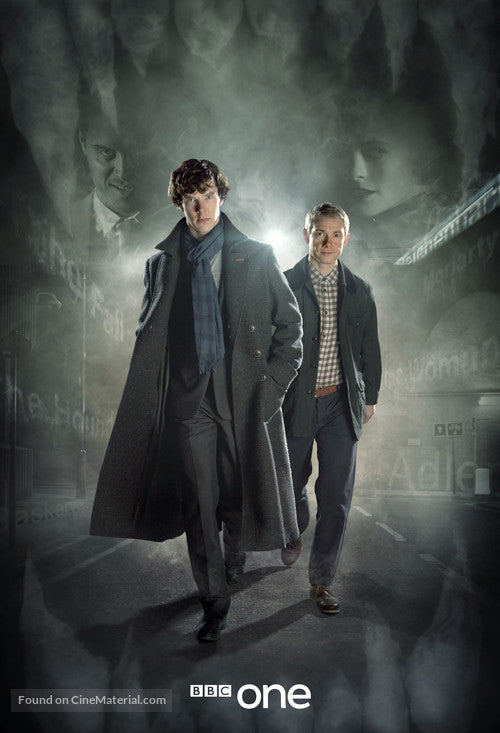 Sherlock TV Series Poster A2 Size Version 1