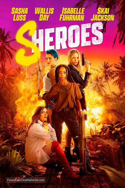 Sheroes A2 Movie Poster-Pixel Demon