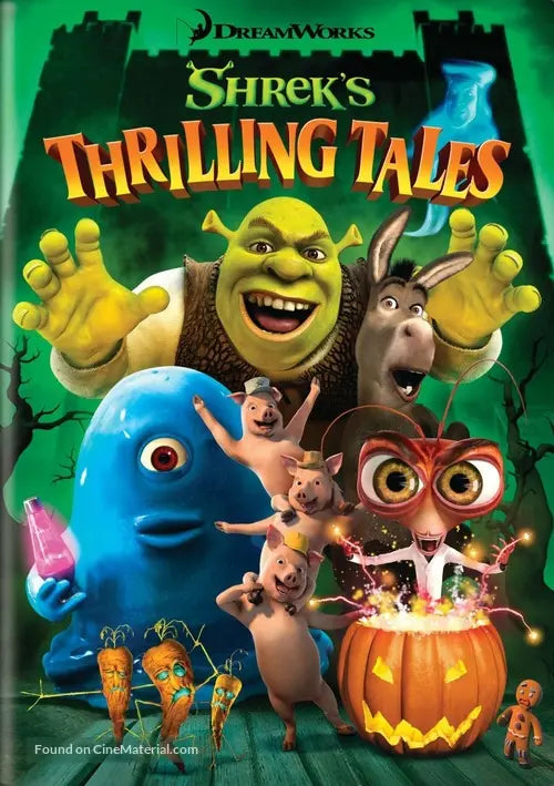 Pixel Demon Shrek's Thrilling Tales Movie Poster A2 Size