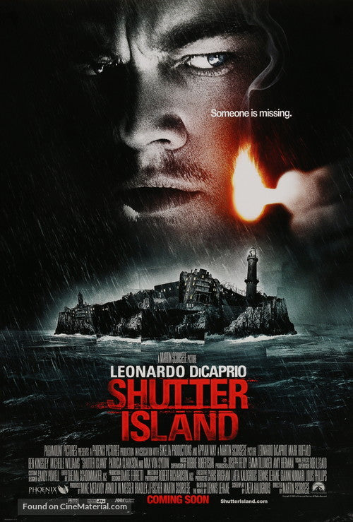 Shutter Island A2 Movie Poster-Pixel Demon
