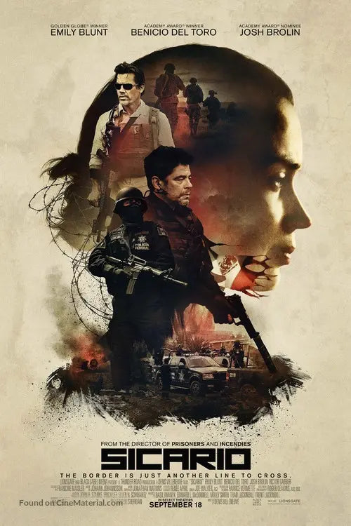 Sicario A2 Movie Poster-Pixel Demon