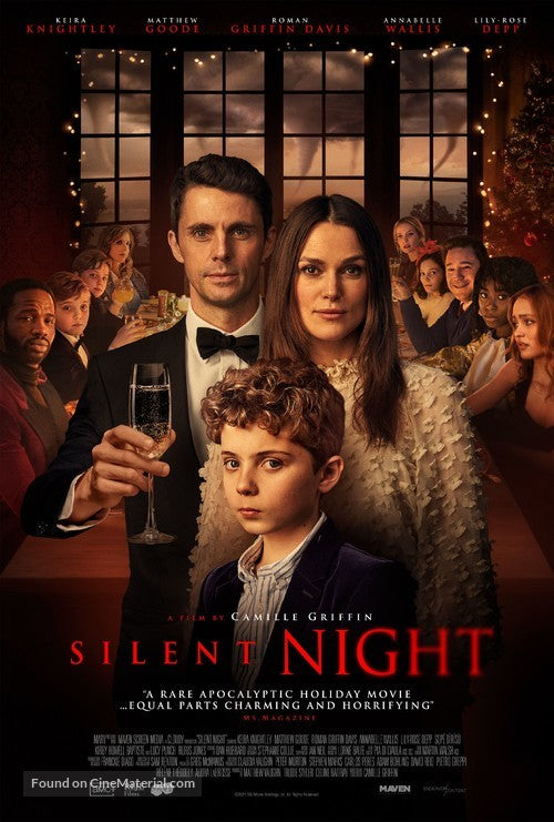 Pixel Demon Silent Night Movie Poster A2 Size