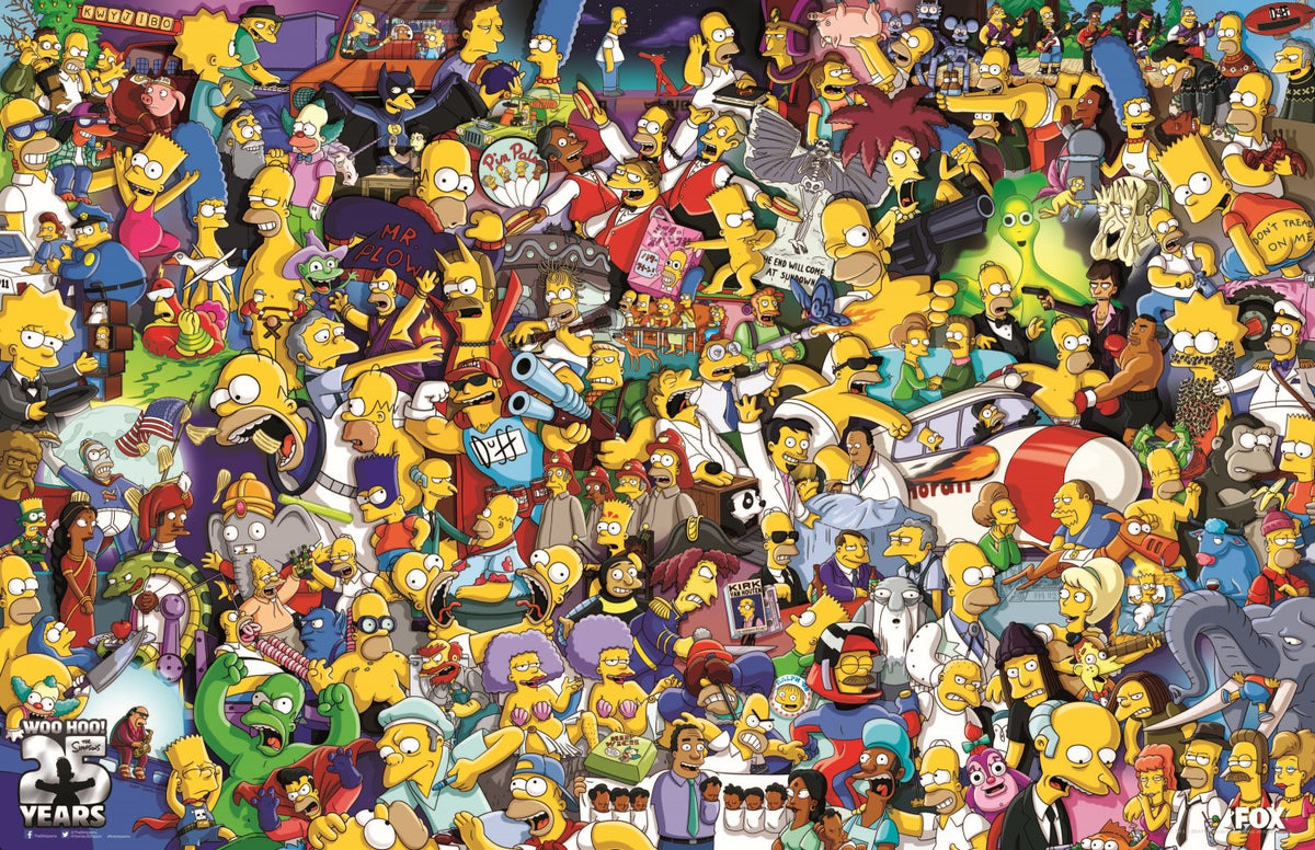 The Simpsons TV Series Poster A2 Size Version 10