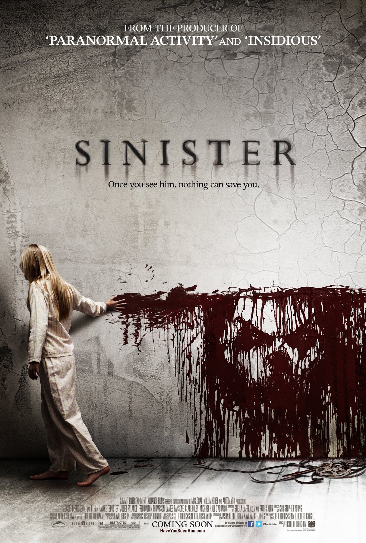 Sinister A2 Size Movie Poster-Pixel Demon