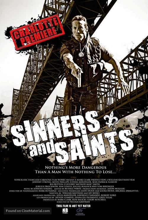 Pixel Demon Sinners and Saints Movie Poster A2 Size