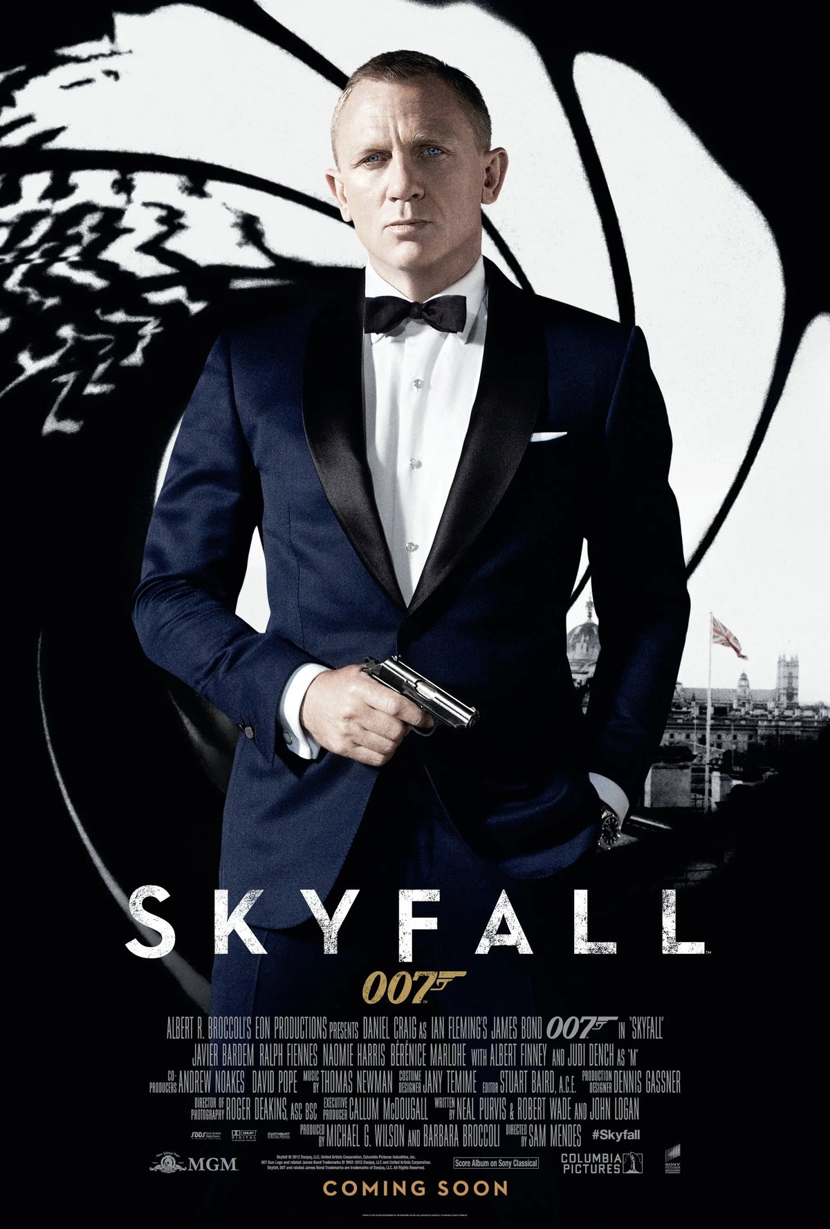 Skyfall A2 Size Movie Poster-Pixel Demon