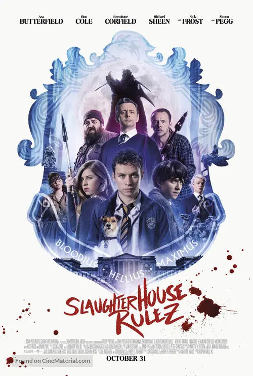 Pixel Demon Slaughterhouse Rulez Movie Poster A2 Size