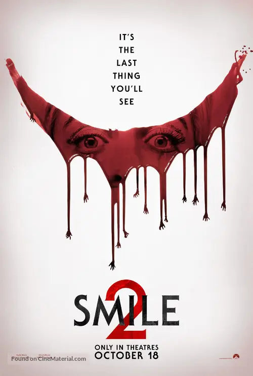 Smile 2 Cinema Movie Poster A2 Size Version 2
