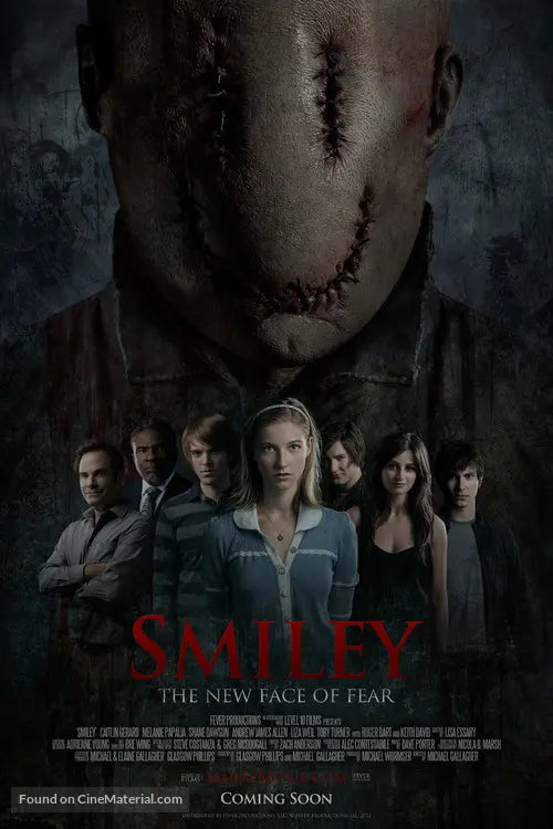 Pixel Demon Smiley Movie Poster A2 Size